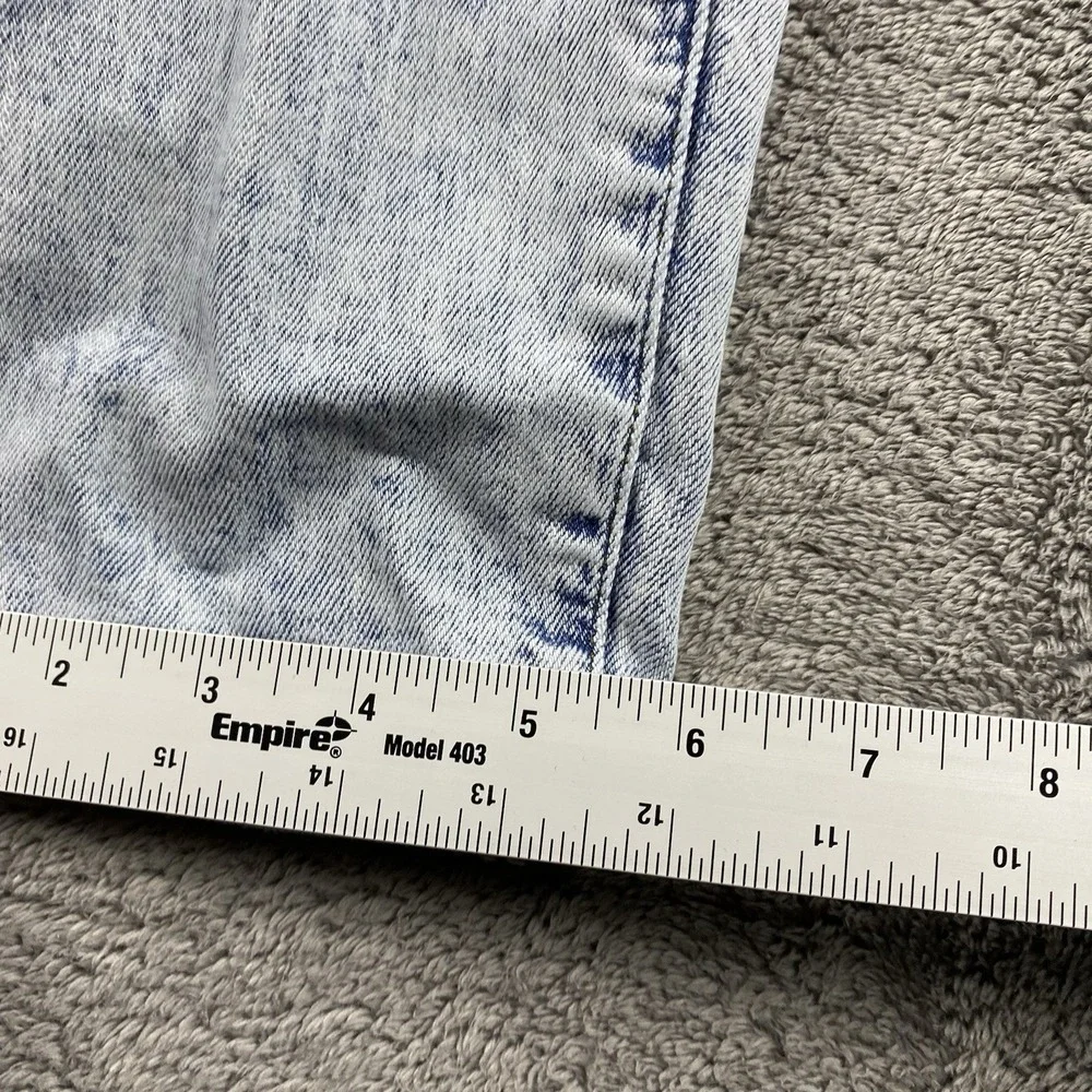American Eagle Flex Skinny Jeans Mens 30x30 Blue Light Wash Distressed - Picture 6 of 16